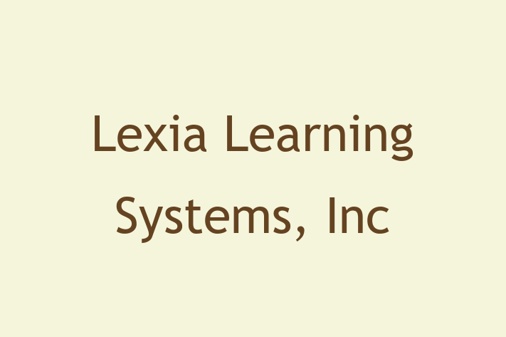 IT Company Lexia Learning Systems Inc