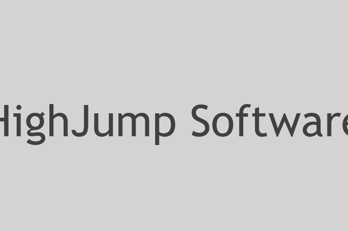 Software Firm HighJump Software