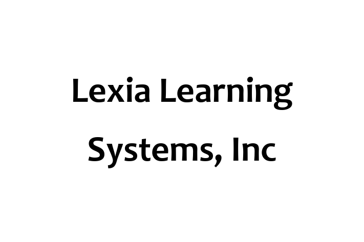 Software Development Firm Lexia Learning Systems Inc