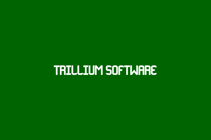 Software Services Company Trillium Software