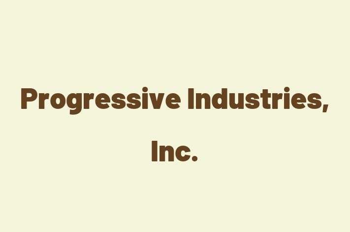 Tech Firm Progressive Industries Inc.