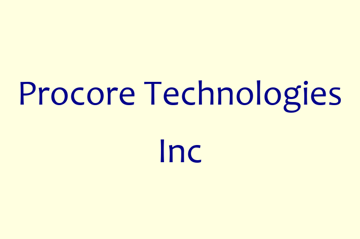 Software Firm Procore Technologies Inc