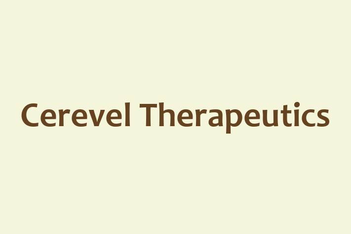 Employee Resource Management Cerevel Therapeutics