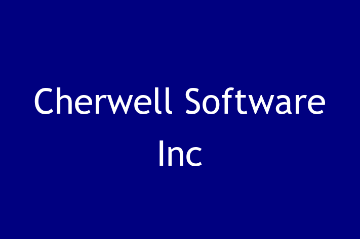 Tech Solutions Company Cherwell Software Inc