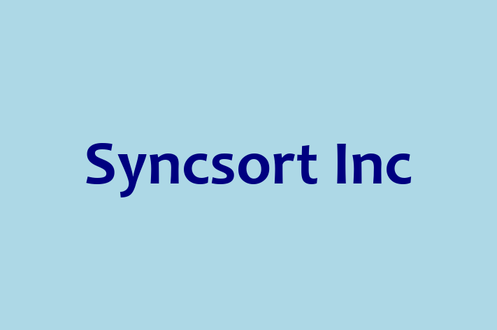 Software Development Firm Syncsort Inc