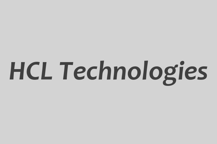 Tech Firm HCL Technologies