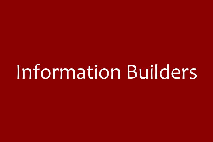 Software Development Firm Information Builders