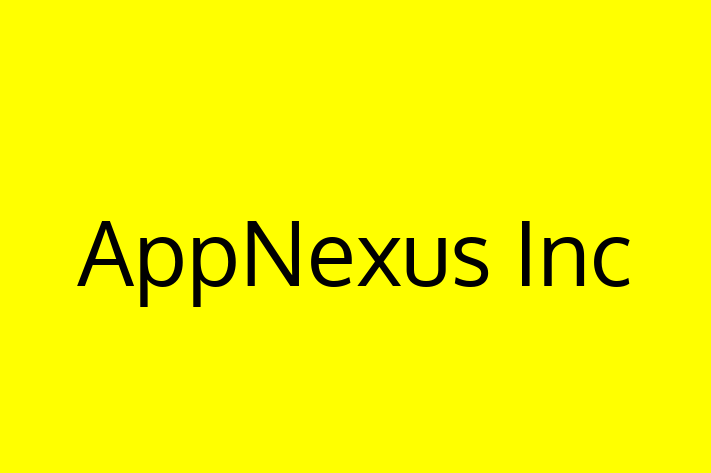 Technology Company AppNexus Inc