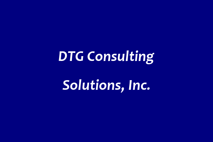 Personnel Management DTG Consulting Solutions Inc.