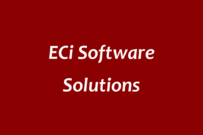 Software Consultancy ECi Software Solutions