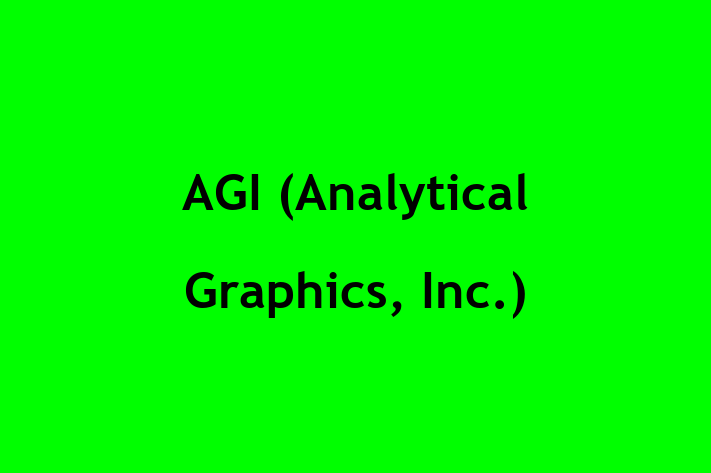 IT Company AGI Analytical Graphics Inc.