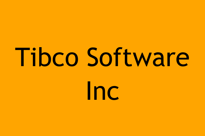 Application Development Company Tibco Software Inc