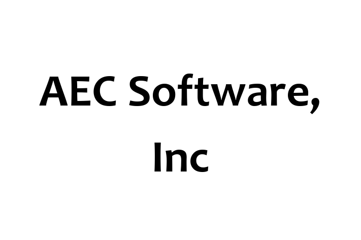 Software Solutions Provider AEC Software Inc