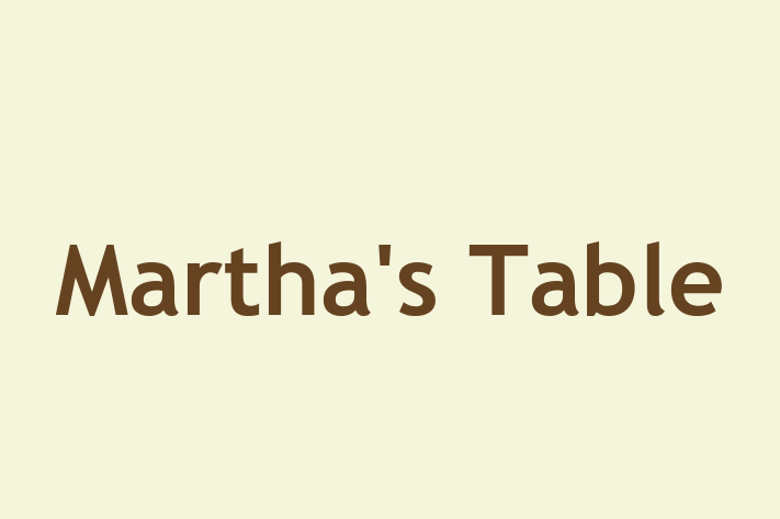 Talent Management Marthas Table