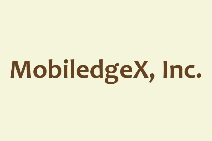 Software Solutions Provider MobiledgeX Inc.