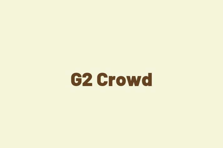 Software Development Firm G2 Crowd