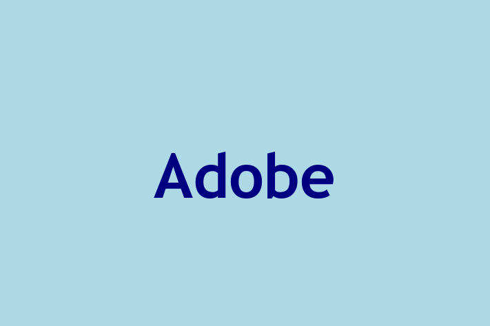 Technology Company Adobe