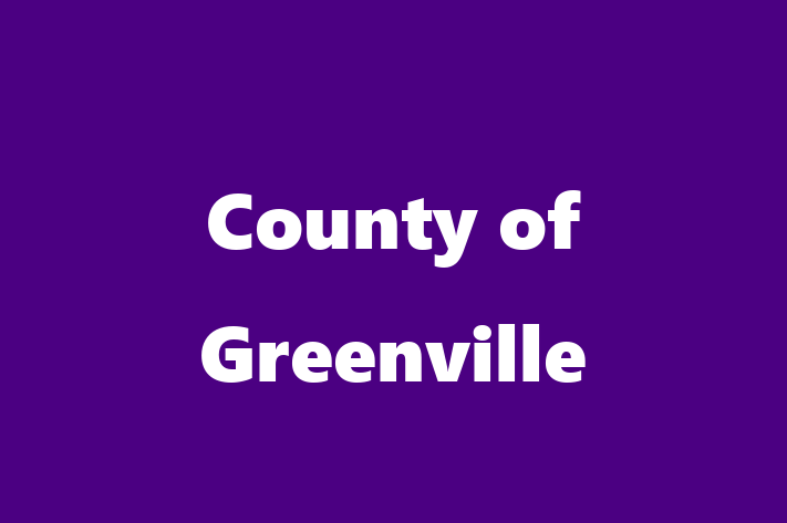 Human Capital Management County of Greenville