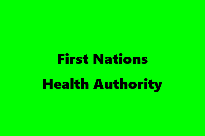 Employee Relations First Nations Health Authority