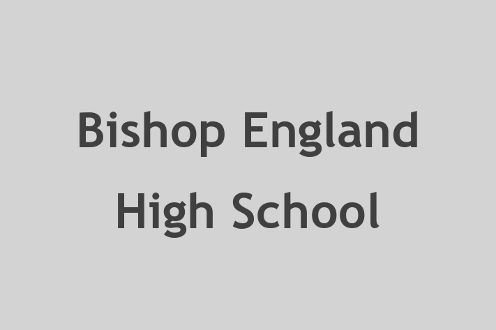 Personnel Management Bishop England High School