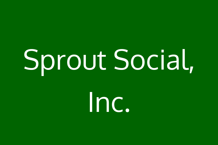 Tech Solutions Company Sprout Social Inc.