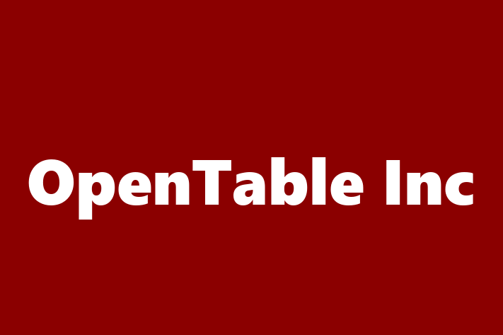 Software Development Firm OpenTable Inc