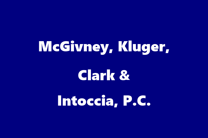 Human Capital Management McGivney Kluger Clark  Intoccia P.C.