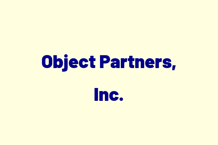 Software Development Company Object Partners Inc.