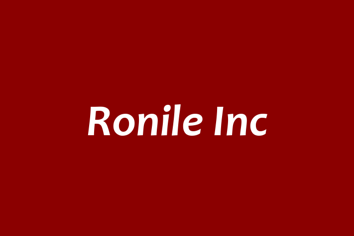 Employee Resource Management Ronile Inc