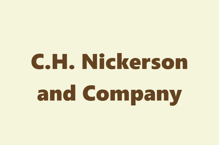 Human Resource Management C.H. Nickerson and Company