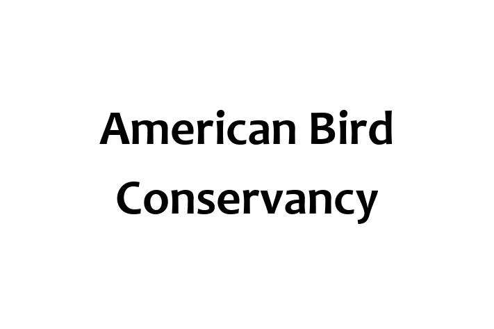 Personnel Management American Bird Conservancy