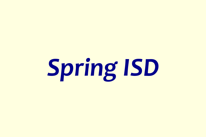 Personnel Management Spring ISD