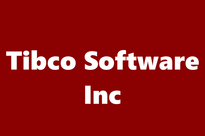 Technology Company Tibco Software Inc