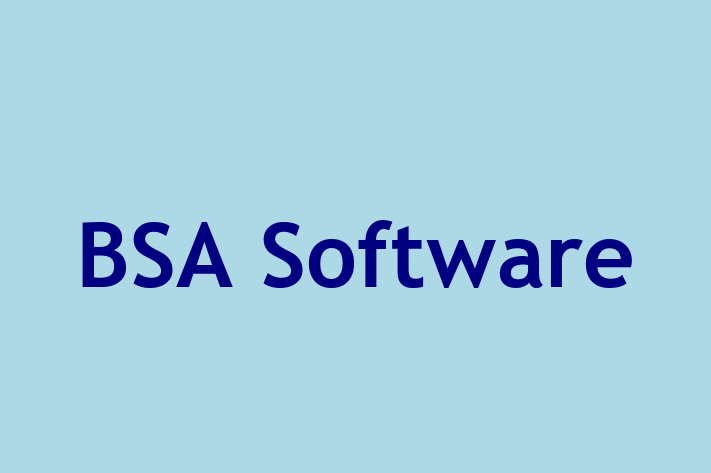 Software Development Firm BSA Software