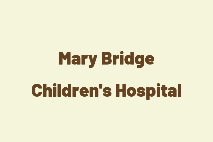 Employee Resource Management Mary Bridge Childrens Hospital