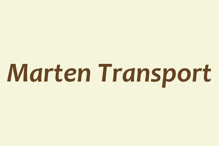 Personnel Management Marten Transport