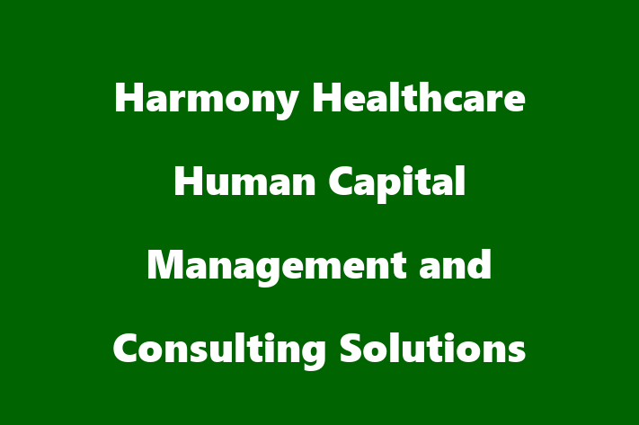 People Management Harmony Healthcare   Human Capital Management and Consulting Solutions