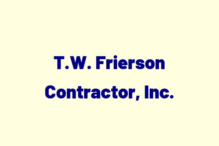 Human Capital Management T.W. Frierson Contractor Inc.