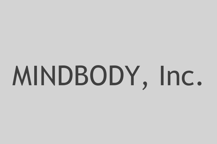 Software Development Firm MINDBODY Inc.