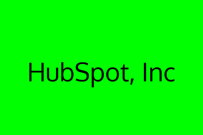 Application Development Company HubSpot Inc