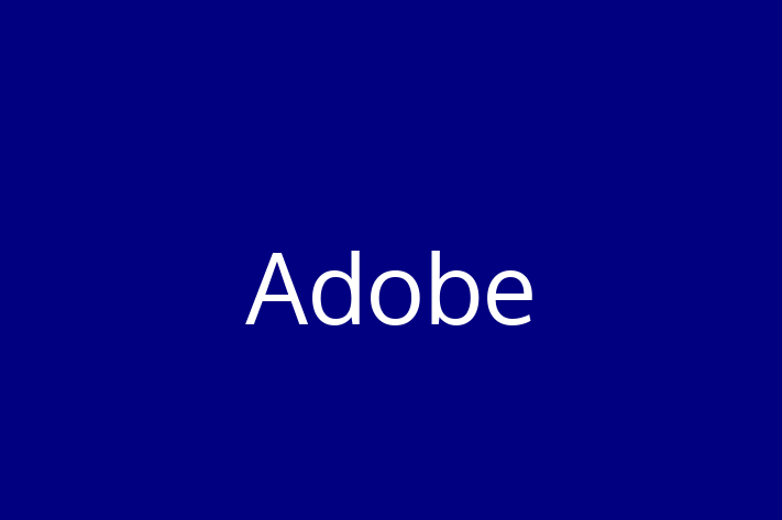 Software Firm Adobe