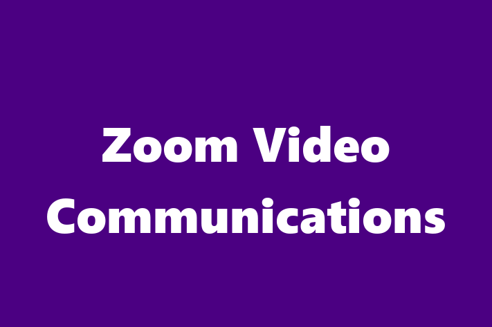 Software House Zoom Video Communications