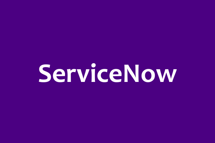 Software Development Firm ServiceNow