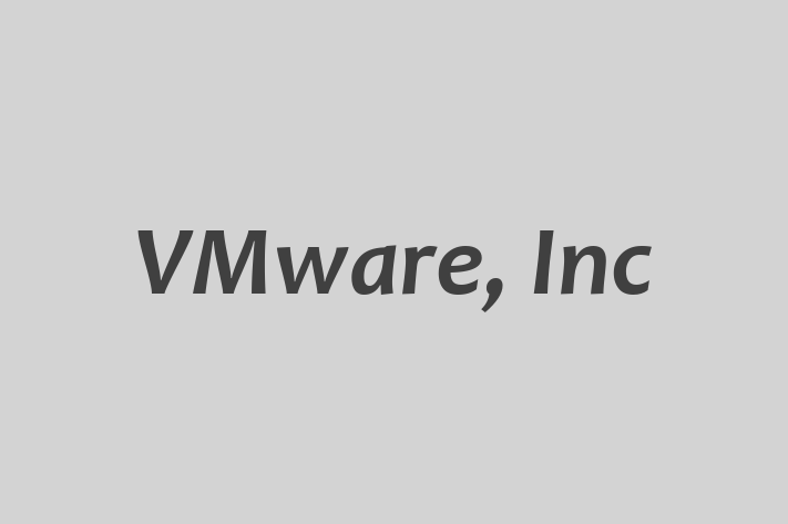 Digital Solutions Provider VMware Inc