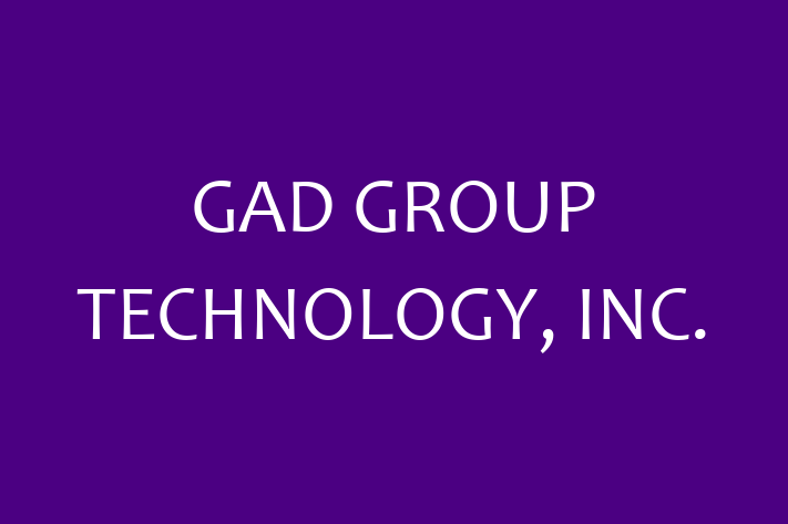 Software Firm GAD GROUP TECHNOLOGY INC.