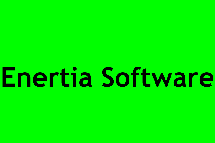 Software Services Company Enertia Software