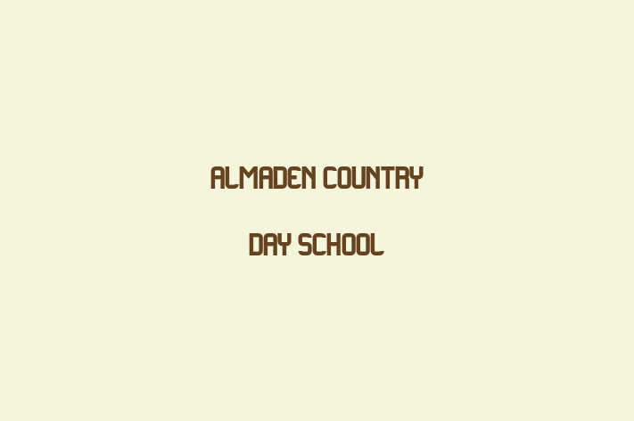 HR Administration Almaden Country Day School