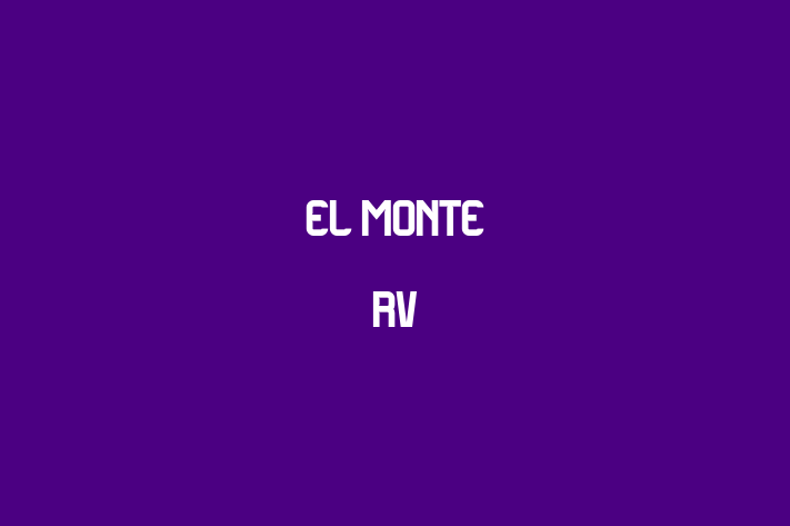 Human Resource Management El Monte RV