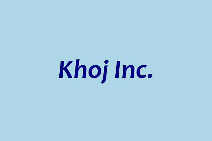 Application Development Company Khoj Inc.