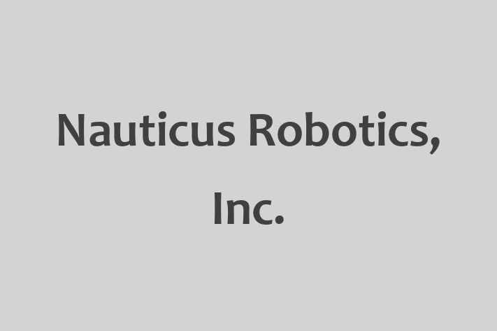 Workforce Management Nauticus Robotics Inc.